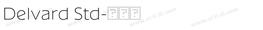 Delvard Std字体转换 Delvard Std字体转换